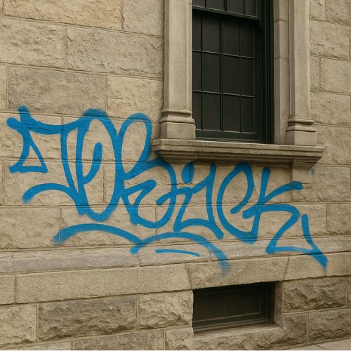 heritage building graffiti removal